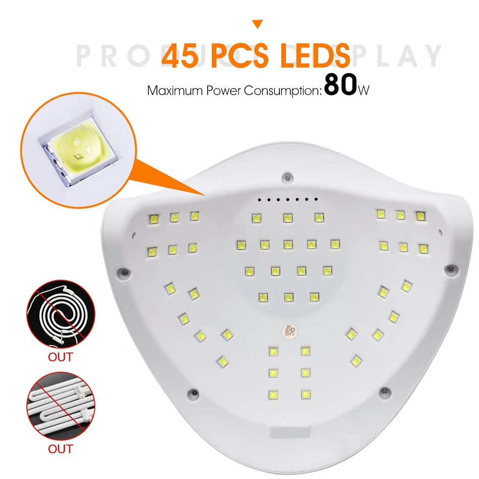 80W Sun X5MAX Nail Dryer - Image 3