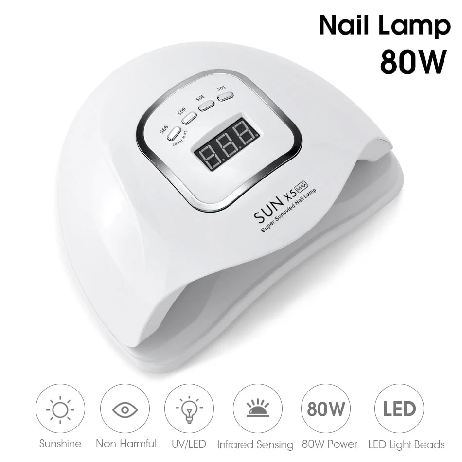 80W Sun X5MAX Nail Dryer - Image 5