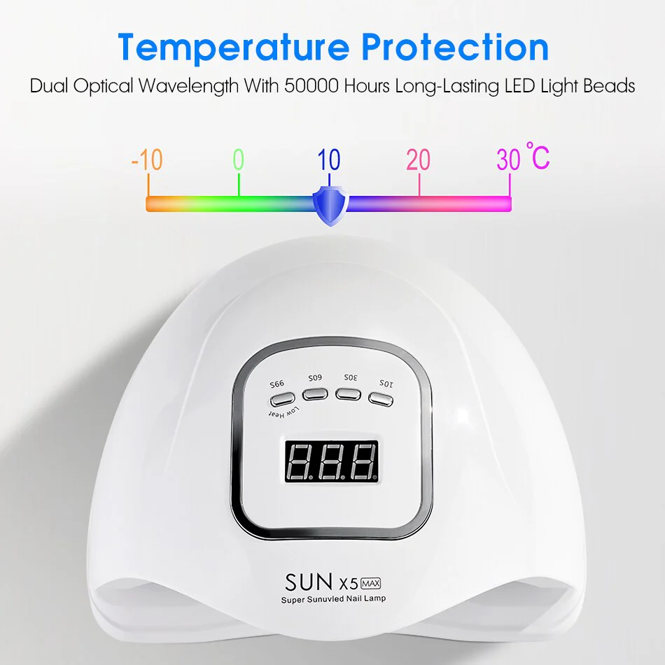 80W Sun X5MAX Nail Dryer - Image 7