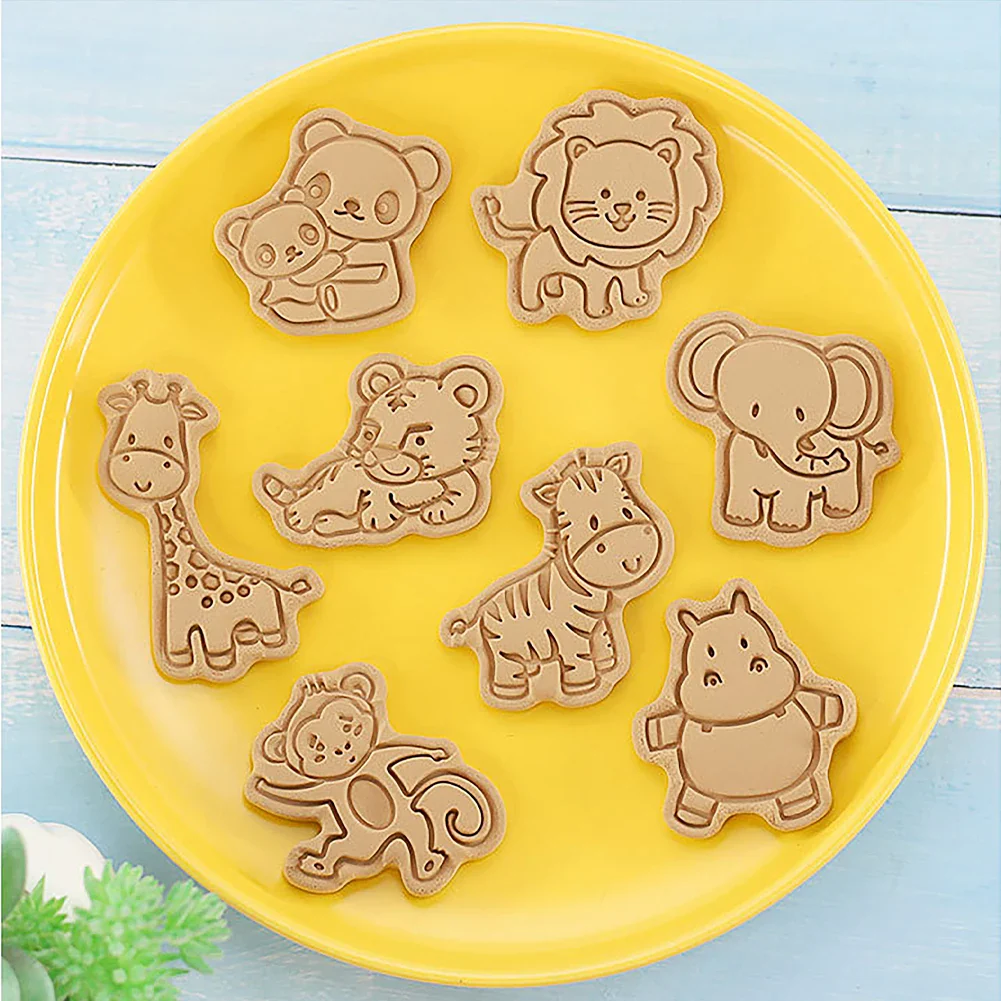 8PCS Funny Zoo Cookie Cutters - Image 3