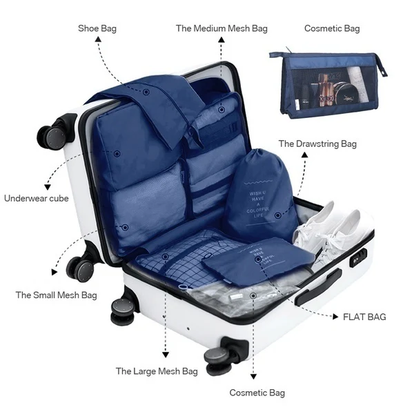 8PCS/Set Waterproof Organizer Bags - Image 23