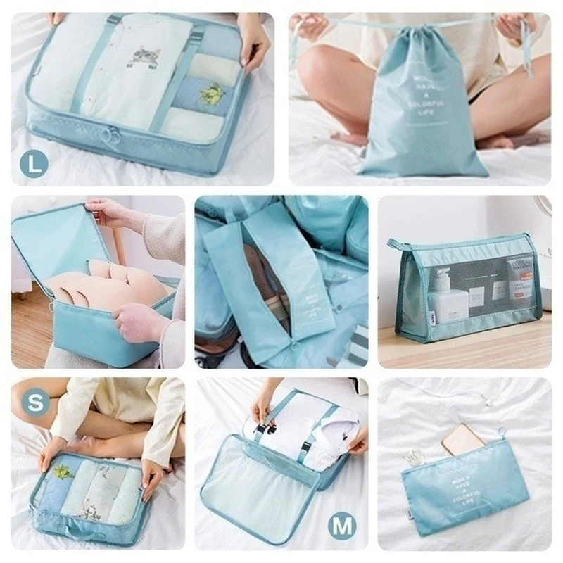 8PCS/Set Waterproof Organizer Bags - Image 7