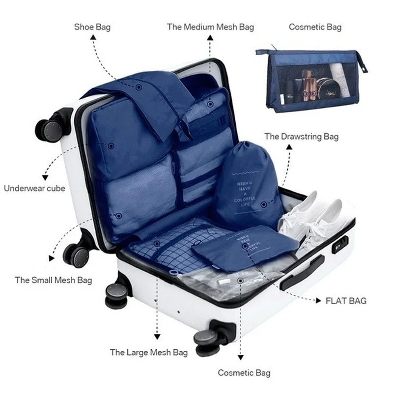 8PCS/Set Waterproof Organizer Bags - Image 8