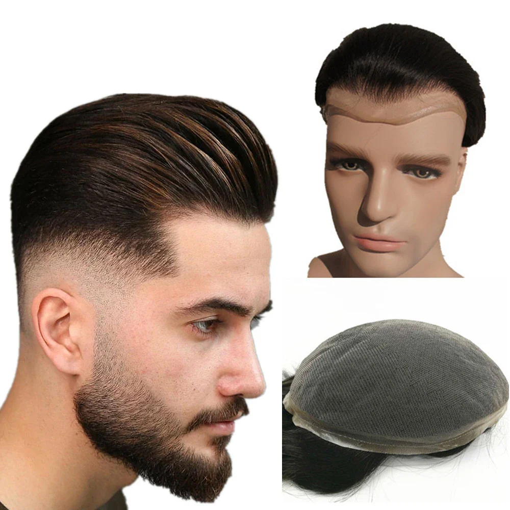 9 Colors Men Hair Wig - Image 12