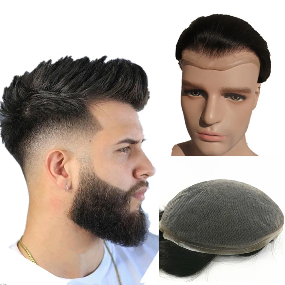 9 Colors Men Hair Wig - Image 14