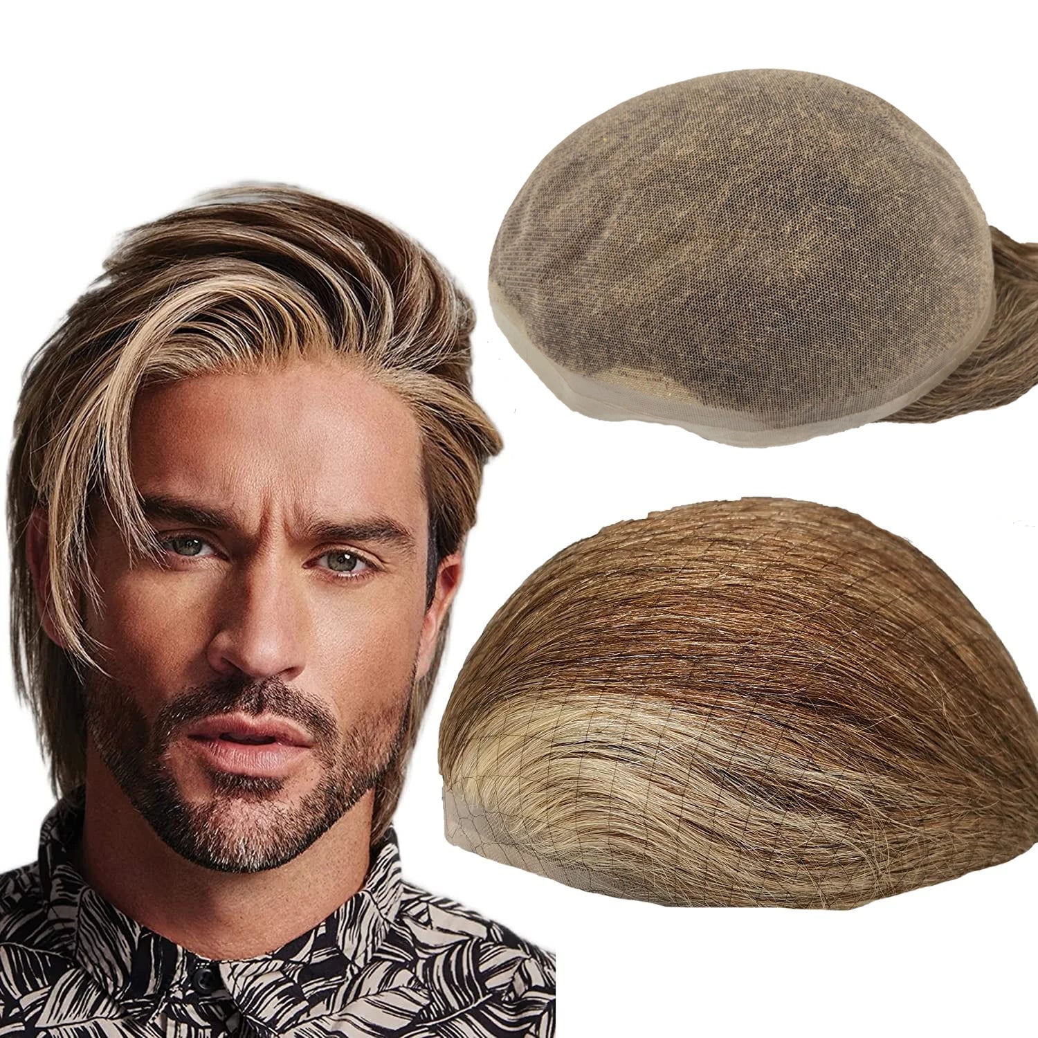 9 Colors Men Hair Wig - Image 8