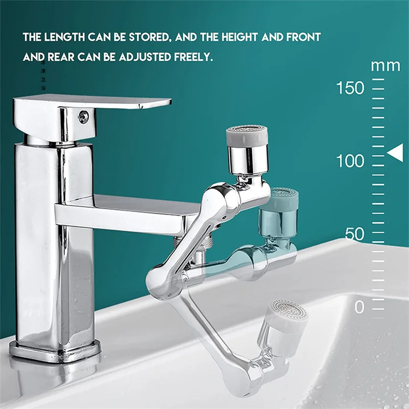 ABS Plastic Rotatable Faucet Extender - Image 11