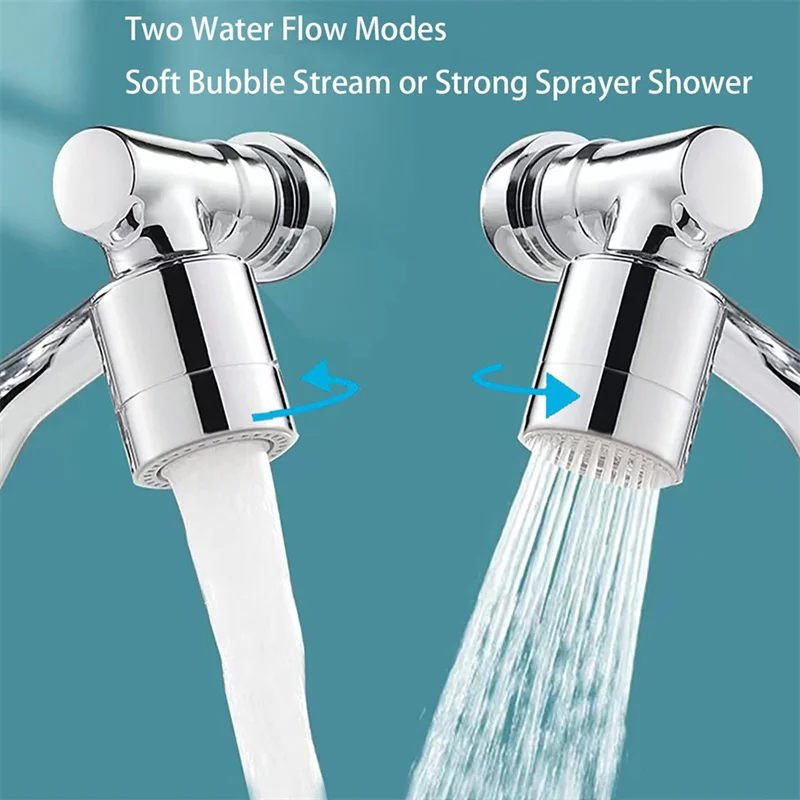 ABS Plastic Rotatable Faucet Extender - Image 14