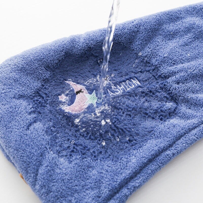 Absorbent Hair Drying Towel - Image 10