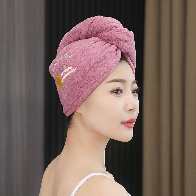 Absorbent Hair Drying Towel - Image 3
