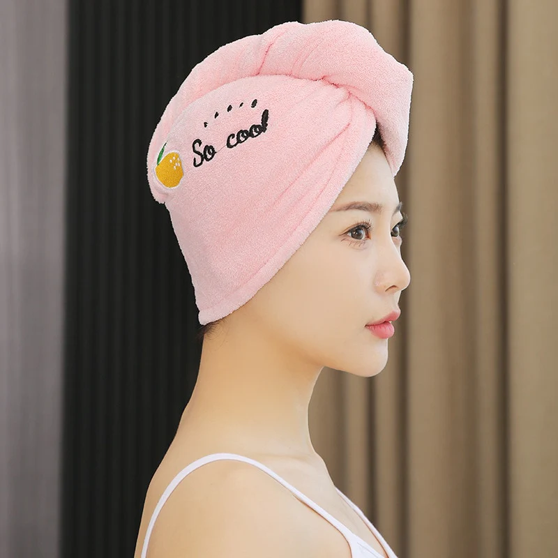 Absorbent Hair Drying Towel - Image 5