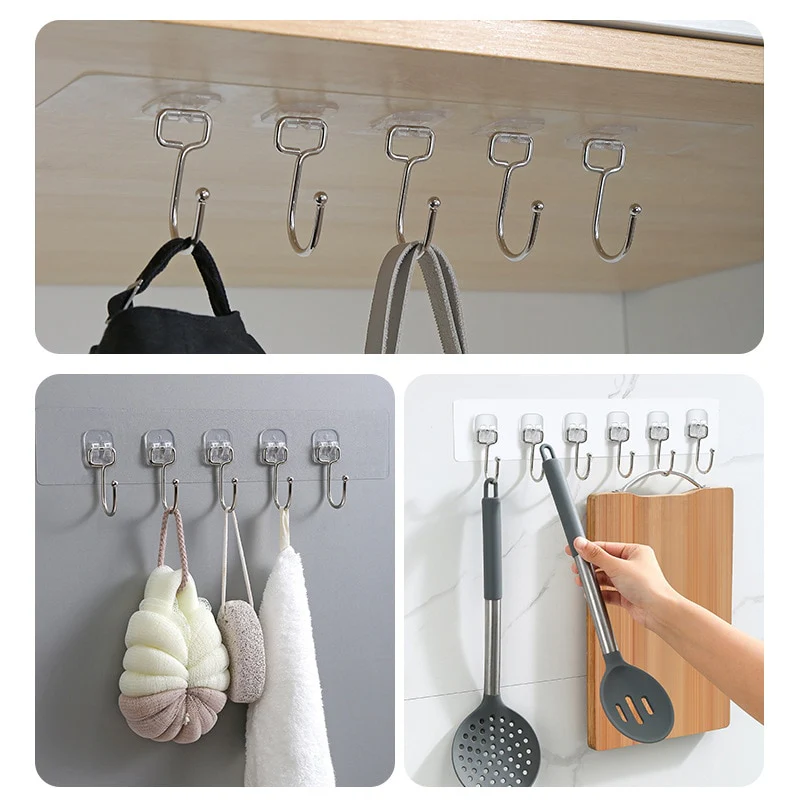 Adhesive Wall Hooks - Image 10
