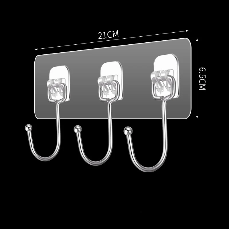 Adhesive Wall Hooks - Image 3