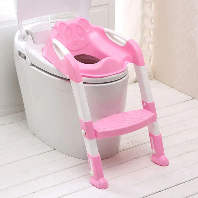 Adjustable Baby Potty Toilet Ladder - Image 4