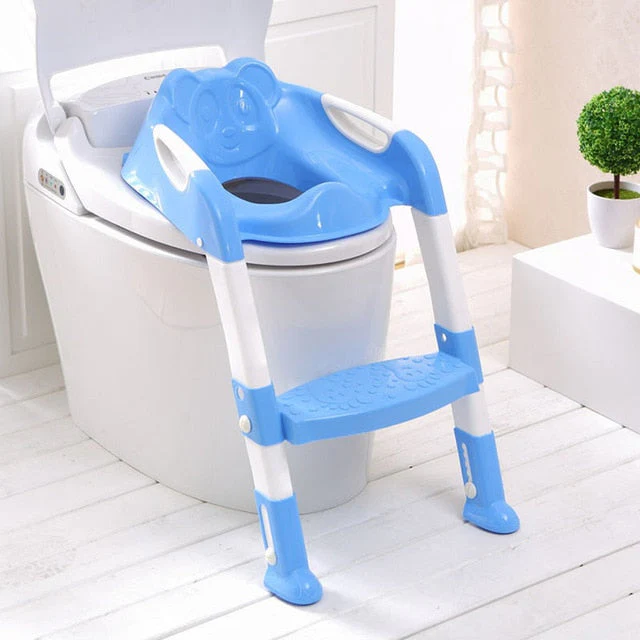 Adjustable Baby Potty Toilet Ladder - Image 5