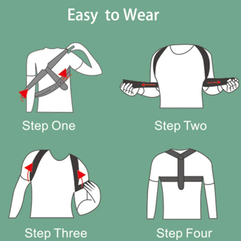 Adjustable Back Shoulder Support - Image 4