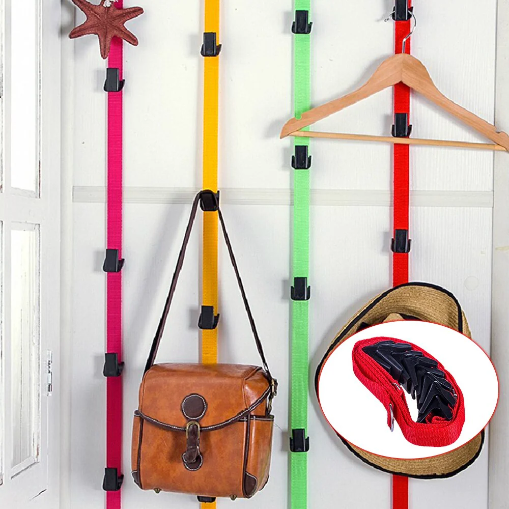 4Pcs/Set Adjustable Door Hanger Hook - Image 3
