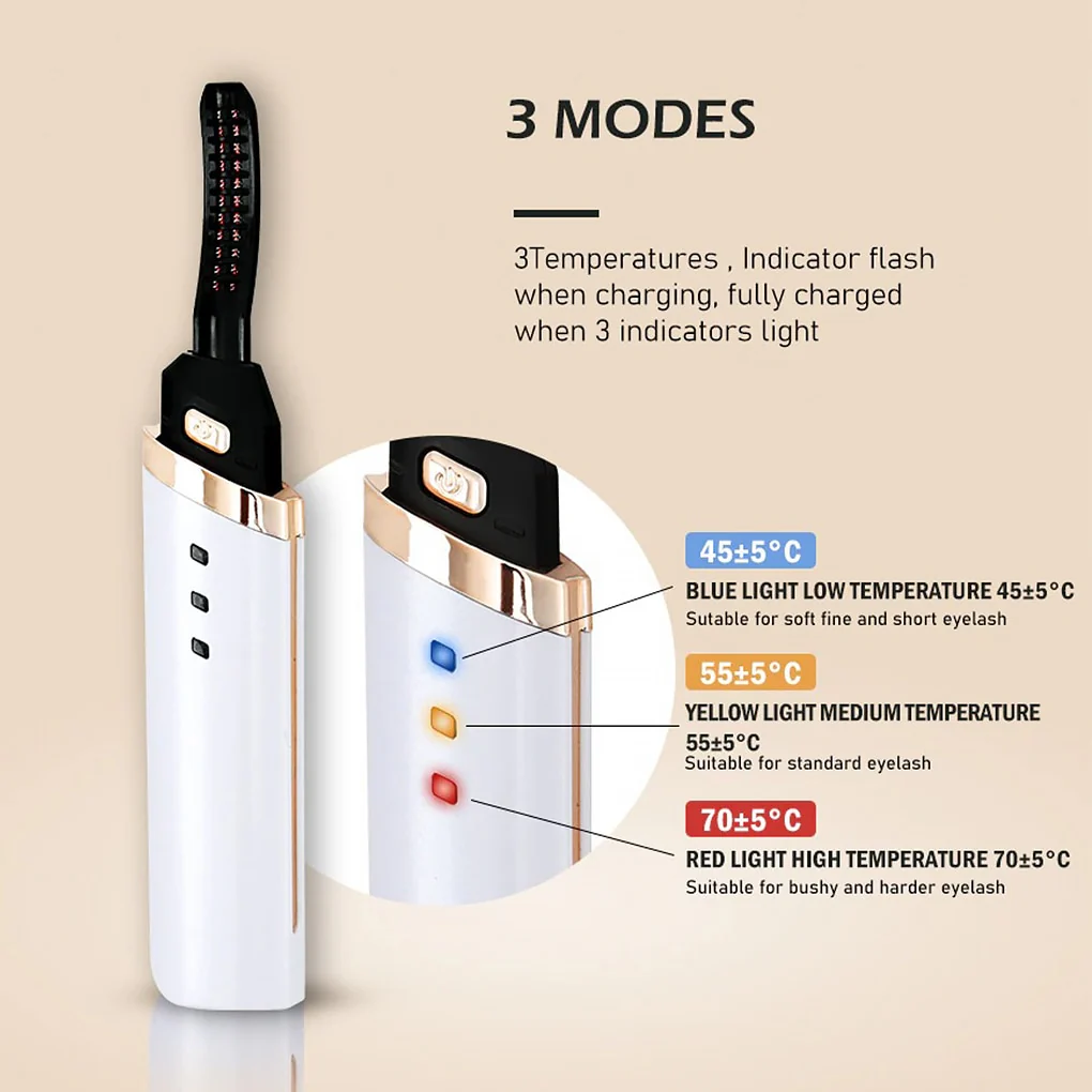 Adjustable Heating Eyelash Curler - Image 8