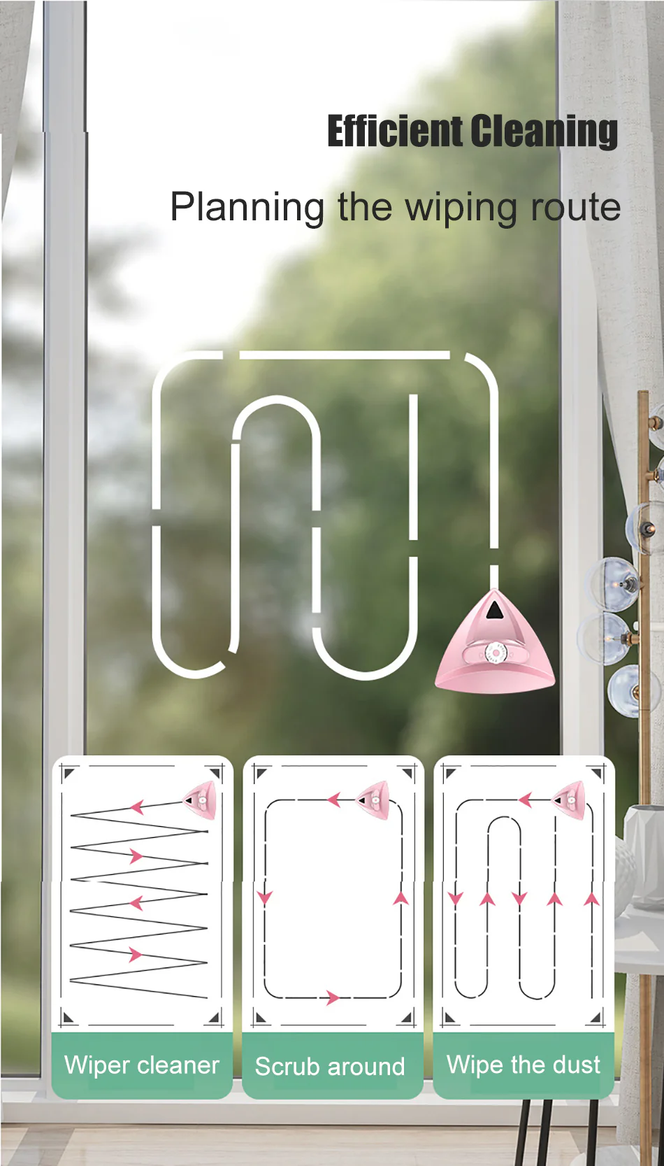 Adjustable Magnetic Window Cleaner - Image 18