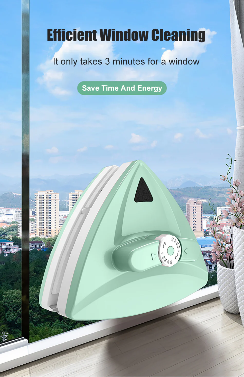 Adjustable Magnetic Window Cleaner - Image 9