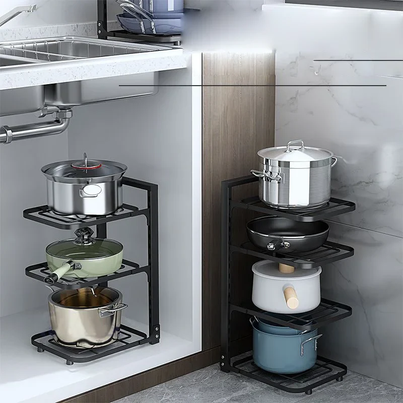 Adjustable Pot Rack Organizer - Image 4