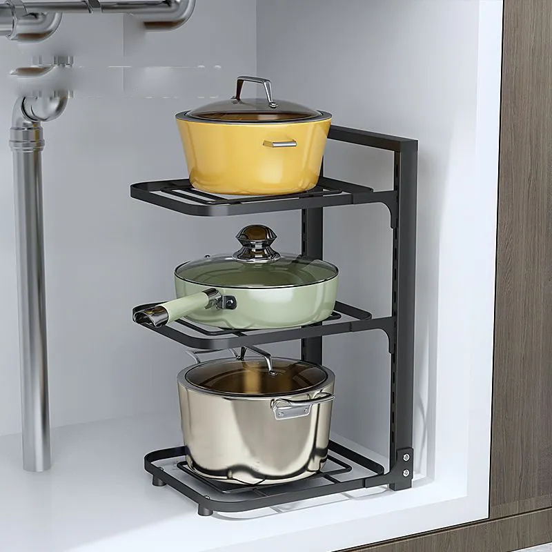 Adjustable Pot Rack Organizer - Image 5