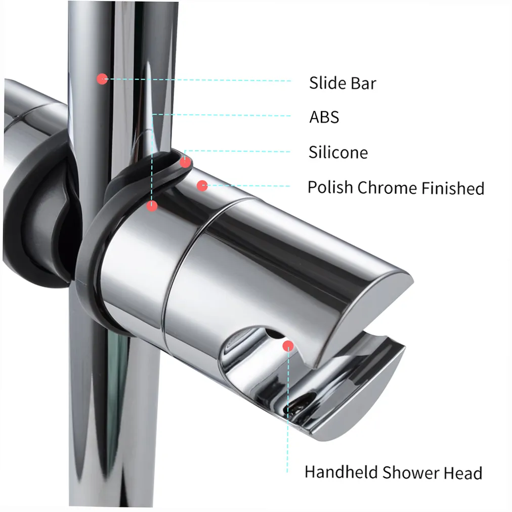 Adjustable Shower Head Holder Bracket - Image 6