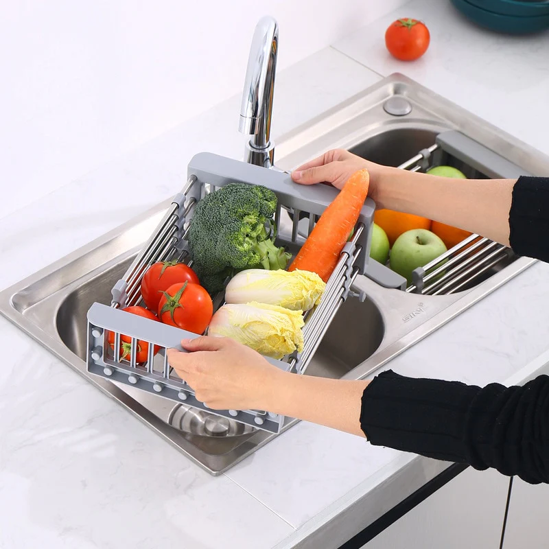 Adjustable Sink Draining Rack - Image 10
