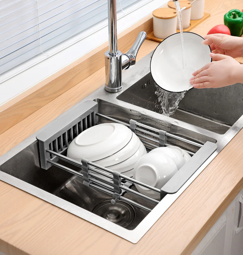 Adjustable Sink Draining Rack - Image 11
