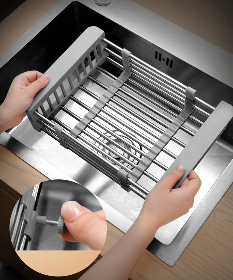 Adjustable Sink Draining Rack - Image 12