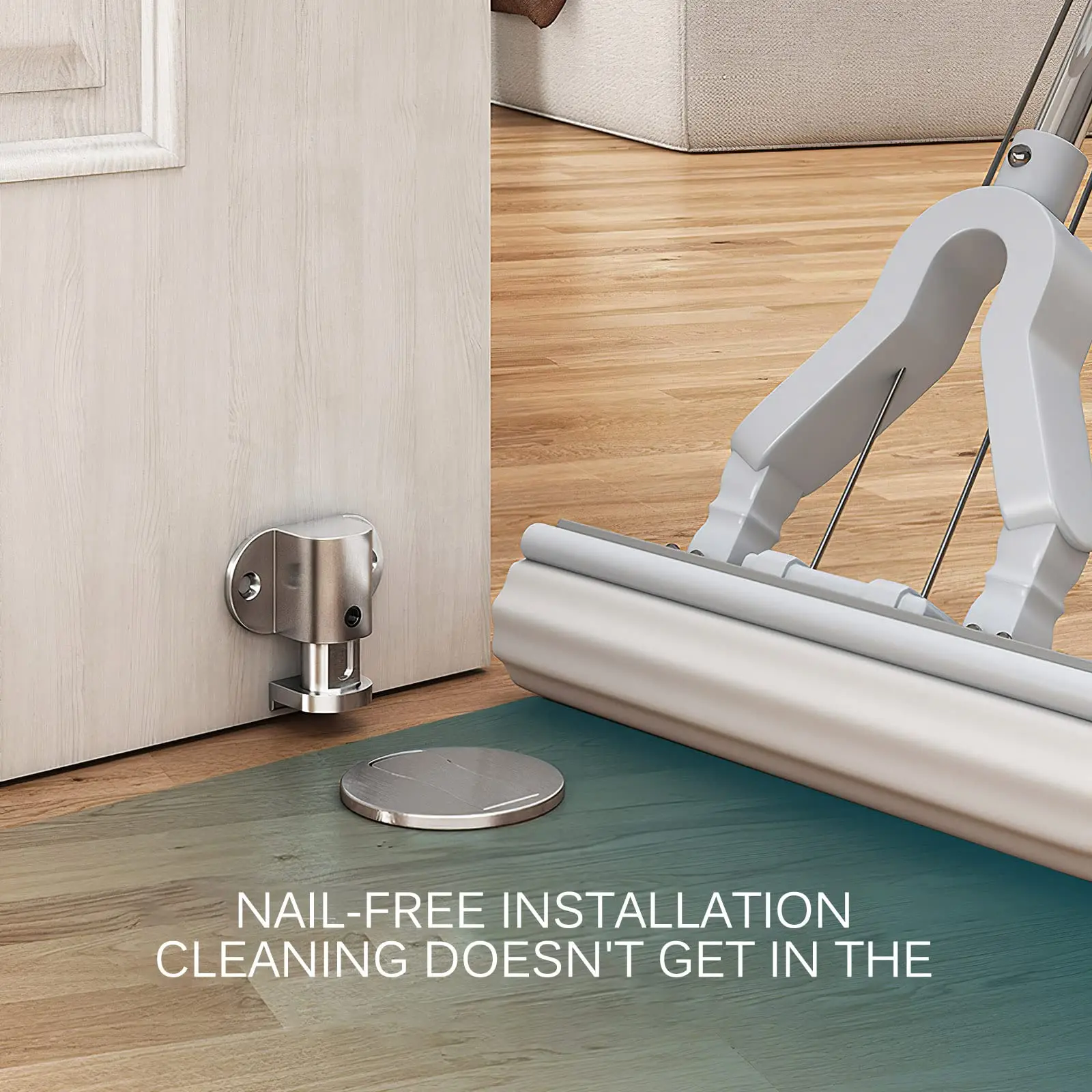 Adjustable Stainless Steel Door Stopper - Image 5