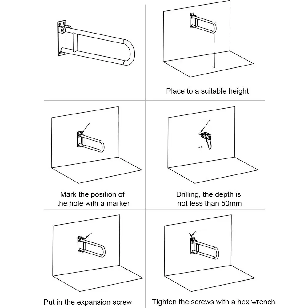 Adjustable Toilet Safety Rail - Image 5