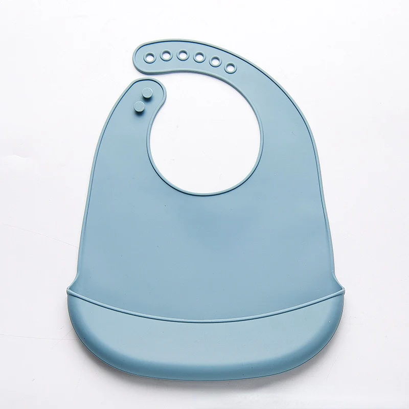 Adjustable Waterproof Soft Siliocone Baby Bib - Image 4