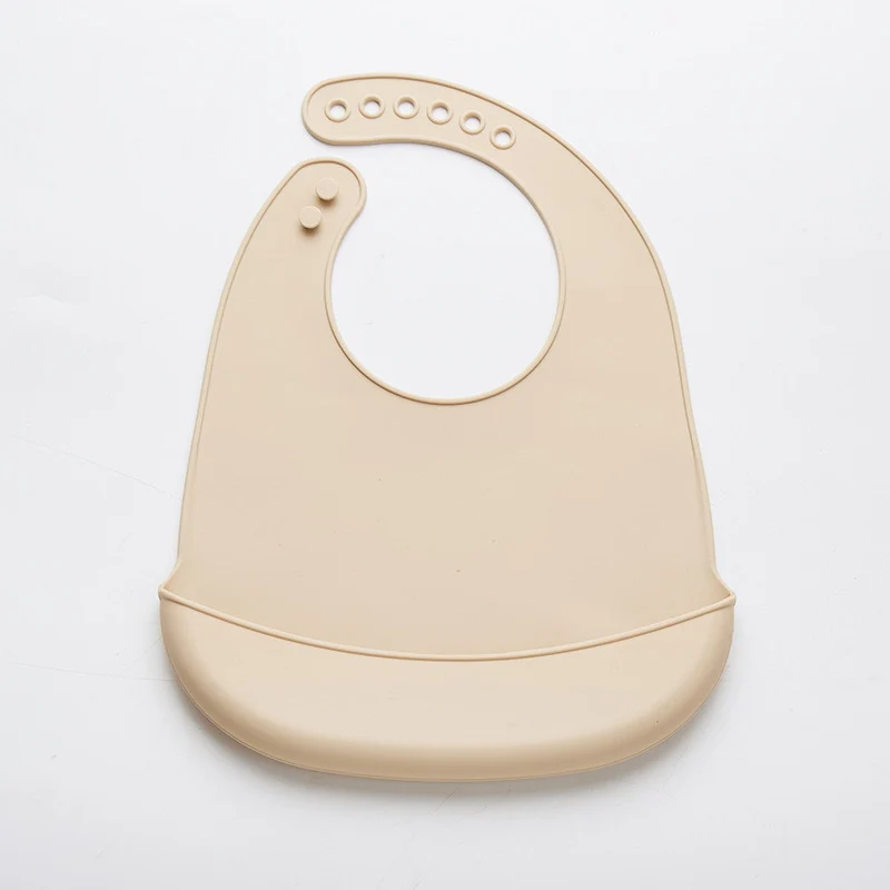 Adjustable Waterproof Soft Siliocone Baby Bib - Image 7