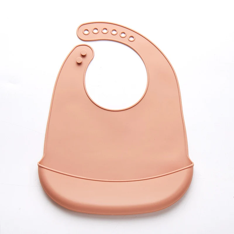 Adjustable Waterproof Soft Siliocone Baby Bib - Image 9