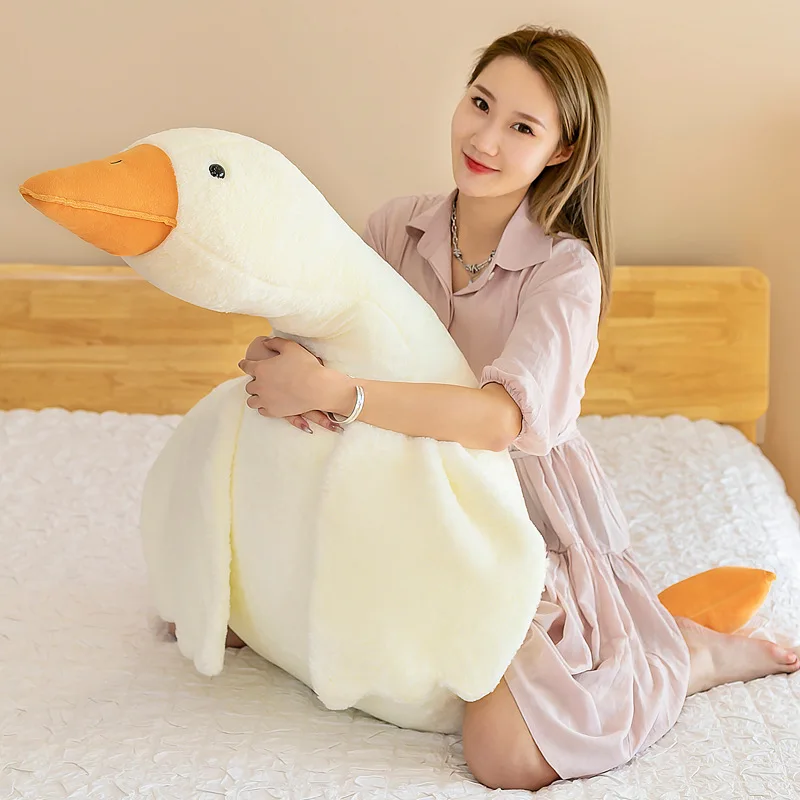 Adorable White Goose Plush Toy - Image 10