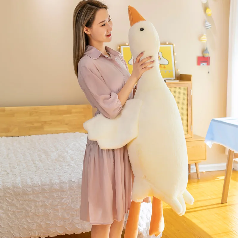 Adorable White Goose Plush Toy - Image 12