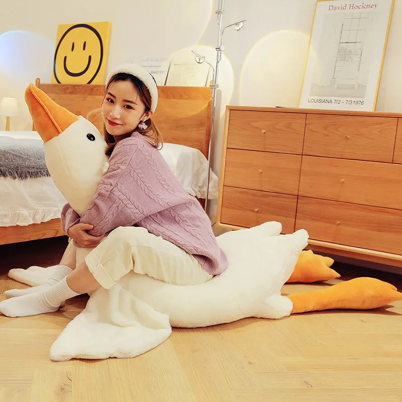 Adorable White Goose Plush Toy - Image 5