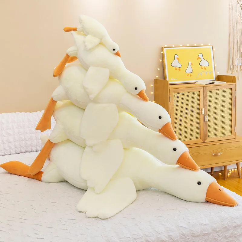 Adorable White Goose Plush Toy - Image 8