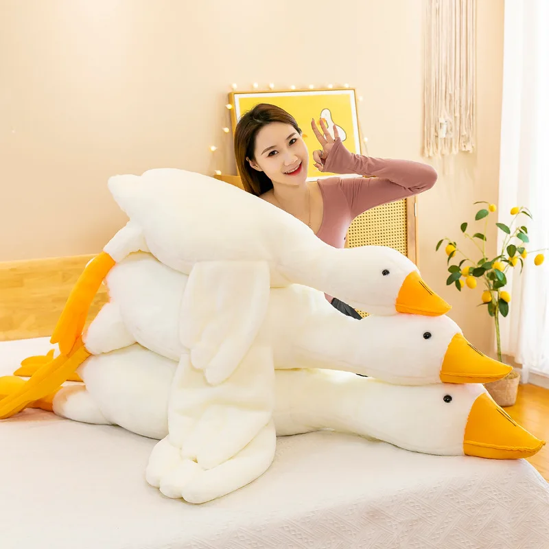 Adorable White Goose Plush Toy - Image 9