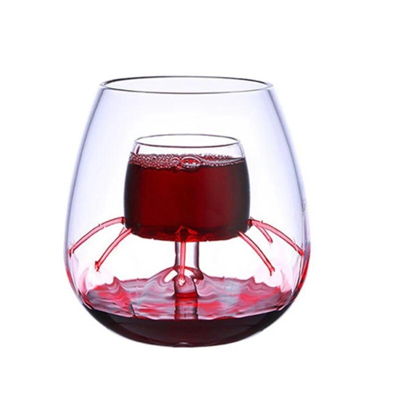 2PCS/1PC Aerating Wine Glasses Tumblers - Image 6