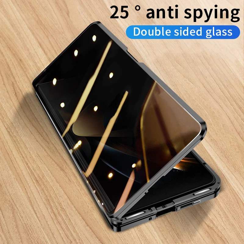 Alloy Metal Frame Full Cover Phone Protector For Samsung Galaxy Z Fold - Image 13