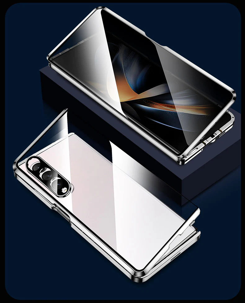 Alloy Metal Frame Full Cover Phone Protector For Samsung Galaxy Z Fold - Image 19