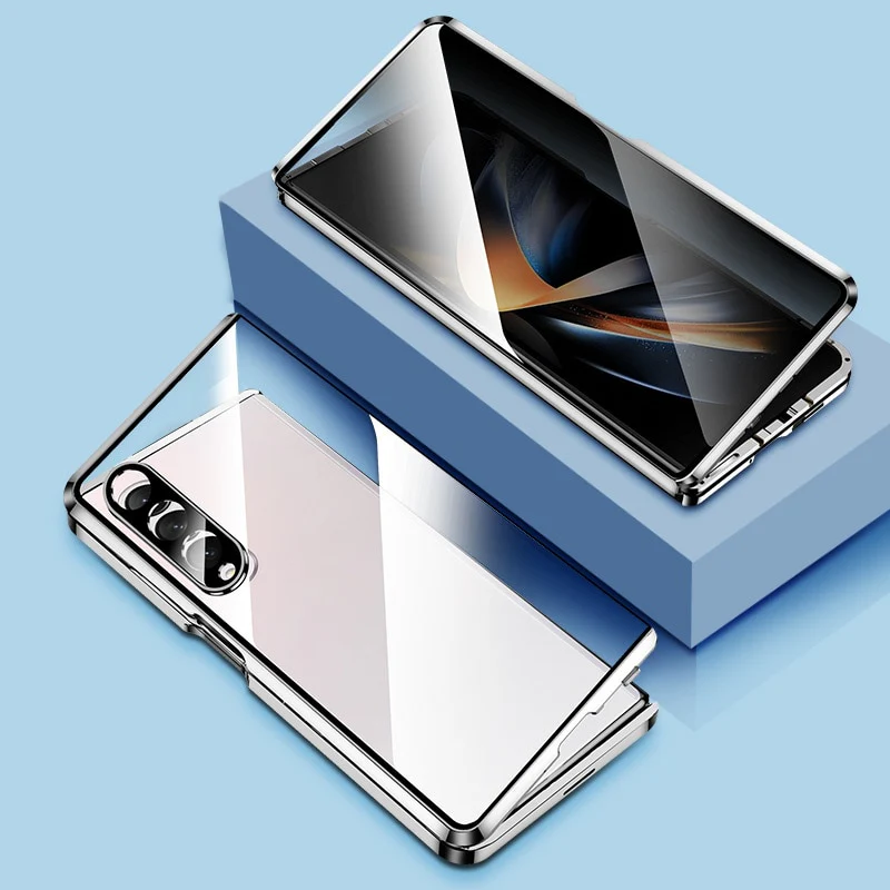 Alloy Metal Frame Full Cover Phone Protector For Samsung Galaxy Z Fold - Image 4
