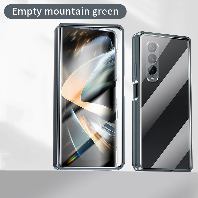 Alloy Metal Frame Full Cover Phone Protector For Samsung Galaxy Z Fold - Image 5
