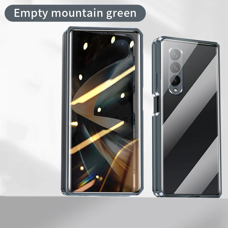 Alloy Metal Frame Full Cover Phone Protector For Samsung Galaxy Z Fold - Image 8