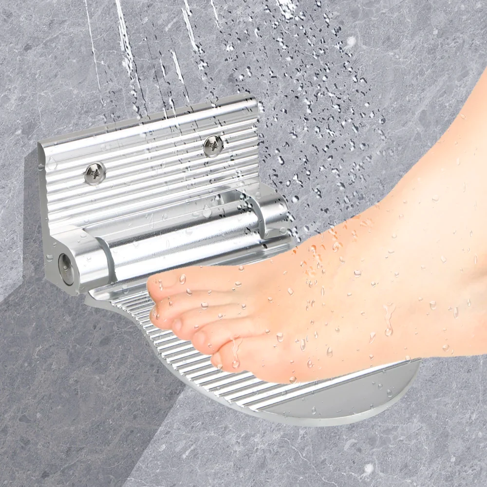Aluminum Alloy Shower Foot Rest - Image 2