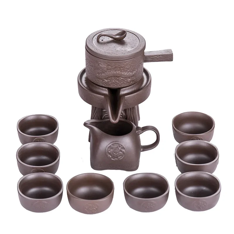 Amethyst Elegance: Creative Kung Fu Tea Set - Image 2