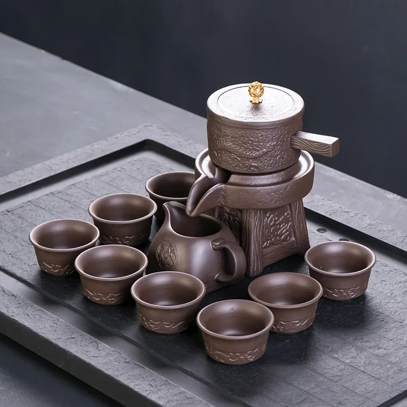 Amethyst Elegance: Creative Kung Fu Tea Set - Image 5