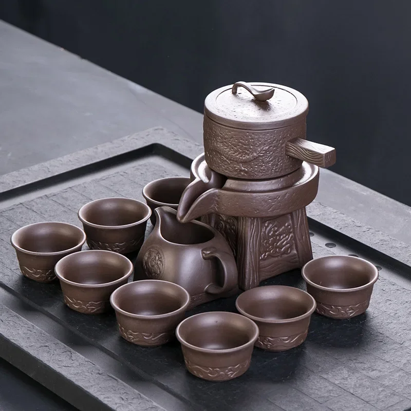 Amethyst Elegance: Creative Kung Fu Tea Set - Image 8